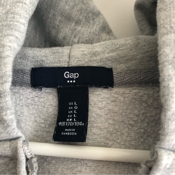 Gap Hooded Crop Sweatshirt - Picture 5 of 6